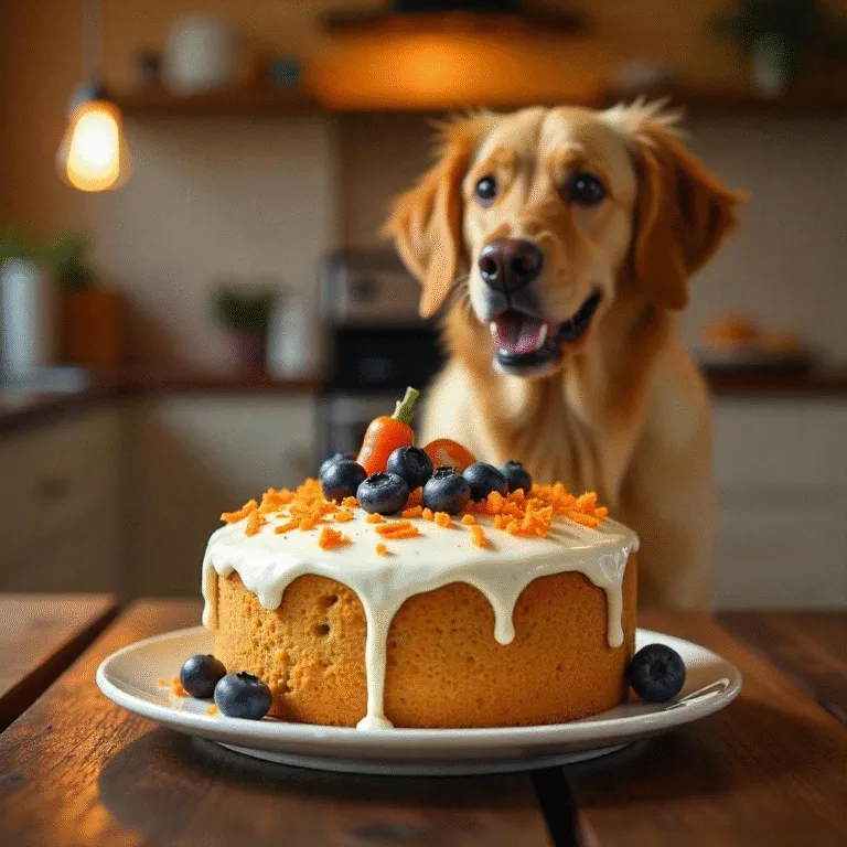 How to Make a 3 Ingredient Dog Cake